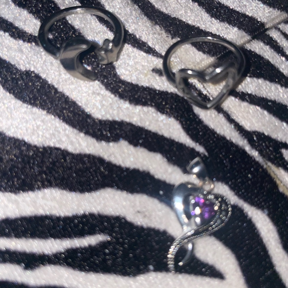 Rings and pendant